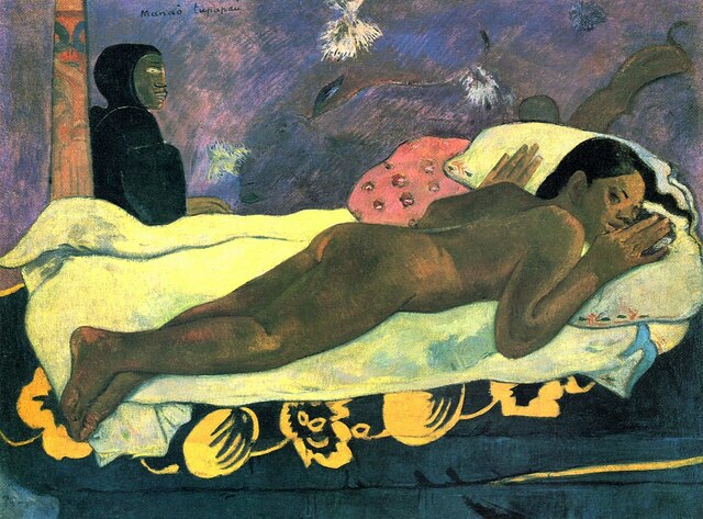 El arte de Paul Gauguin. Desnudos en blanco y negro
